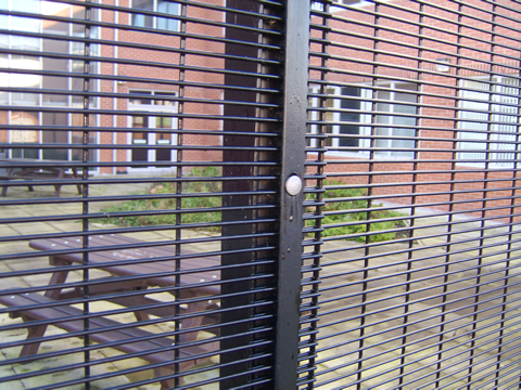The 358 high security fence is installed in community.