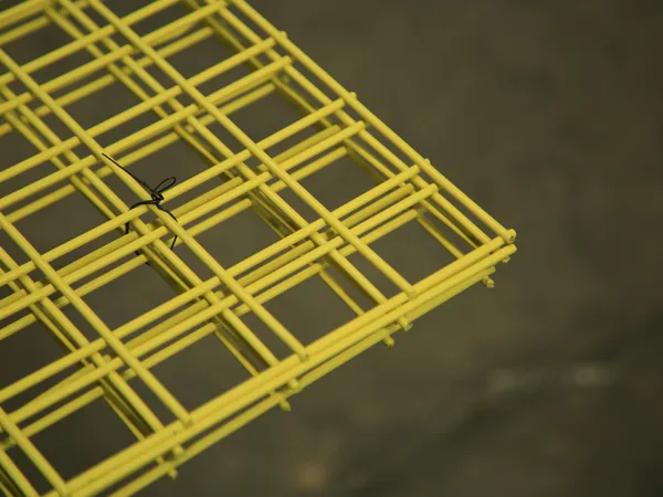 Galvanized + powder coated cage mesh