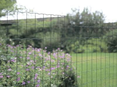 This is a beautiful garden with euro fences.