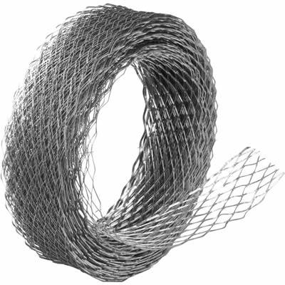 This is a coil of masonry wall reinforced expanded metal mesh.